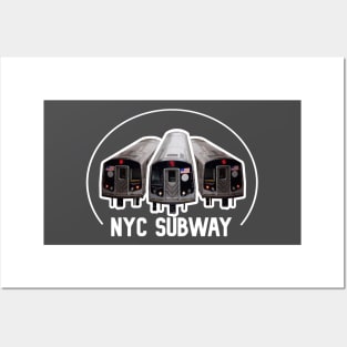 NYC Subway: New Tech Trains Posters and Art